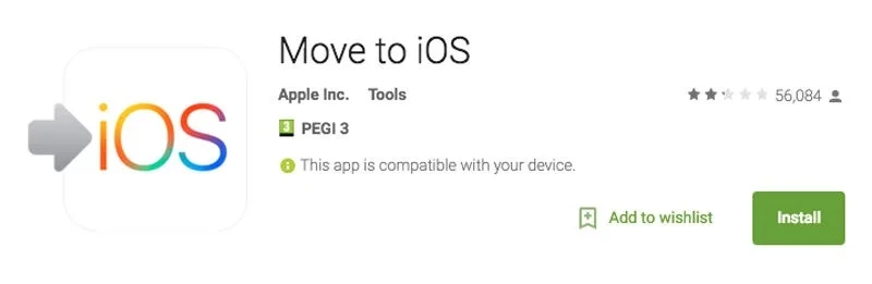 روش انتقال از اندروید به آیفون