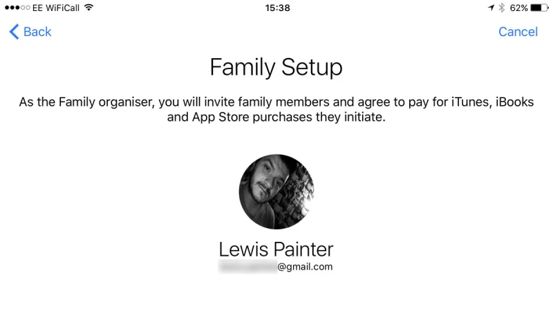 آموزش تنظیم اشتراکگذاری خانوادگی در آیپد، آیفون و مک