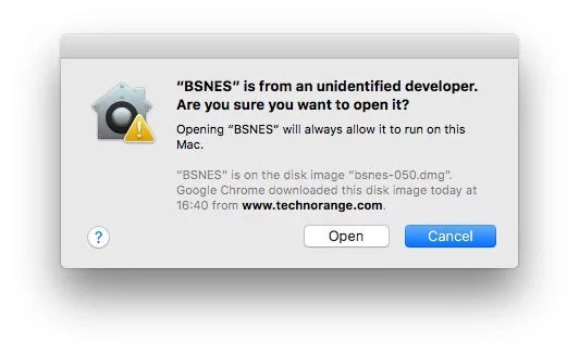 روش باز کردن یک برنامه مک از یک توسعه دهنده ناشناس
