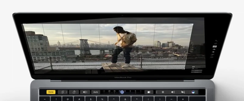 روش استفاده از نوار لمسی / Touch Bar در مکبوک پرو