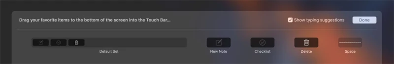 روش استفاده از نوار لمسی / Touch Bar در مکبوک پرو
