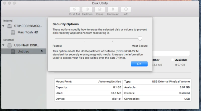 روش فرمت کردن یک درایو در مک