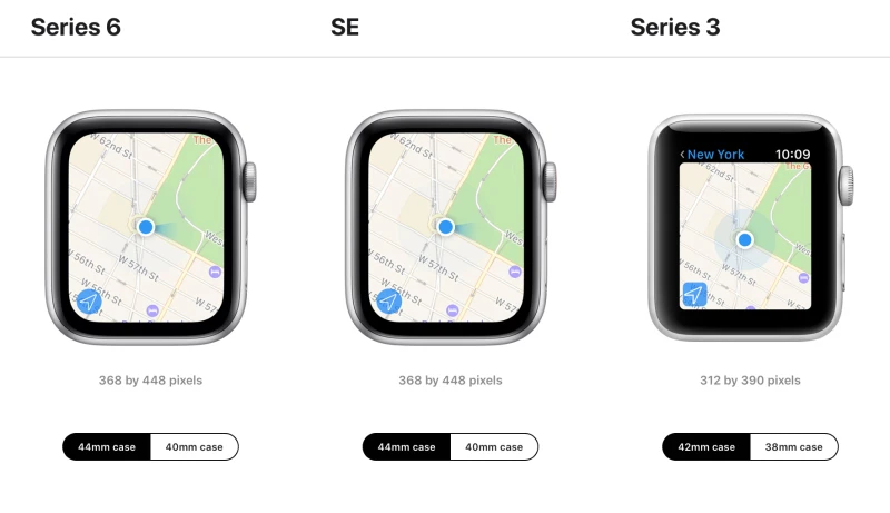 اپل واچ SE در مقایسه با اپل واچ سری 6