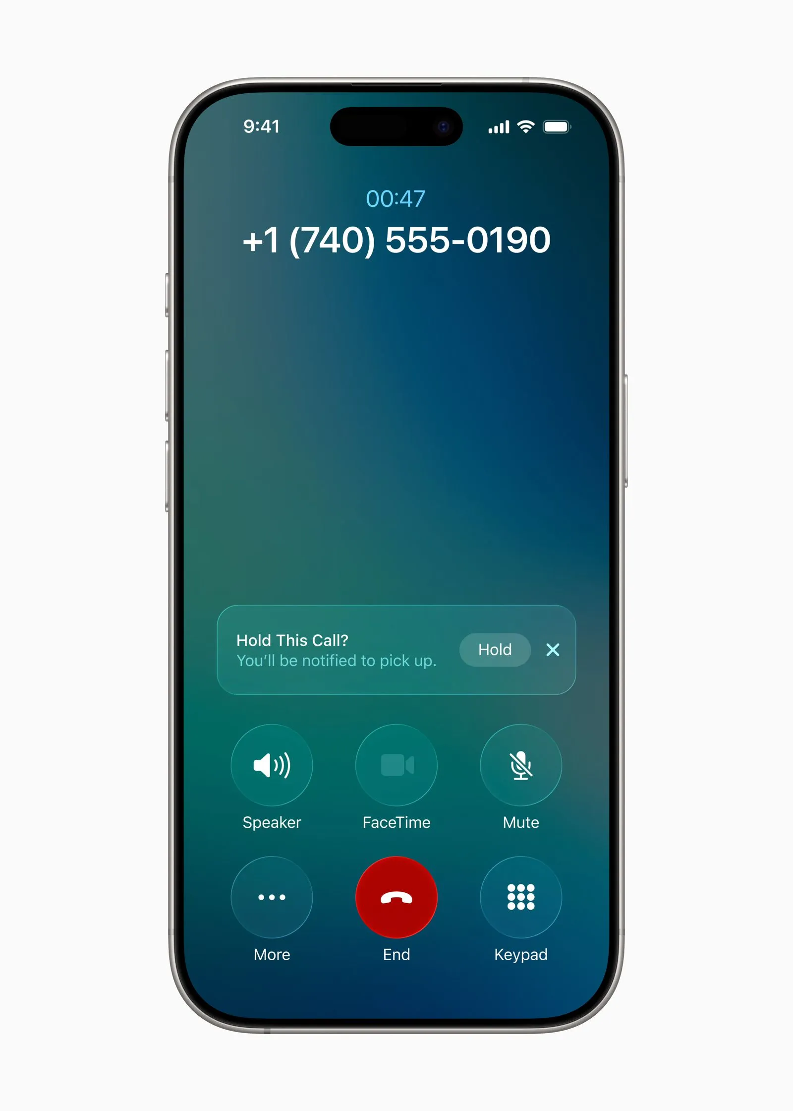 Hold Assist در iOS 26 اپل