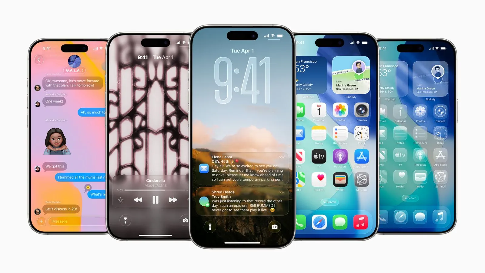 اپل WWDC 25، معرفی iOS 26 با طراحی Liquid Glass