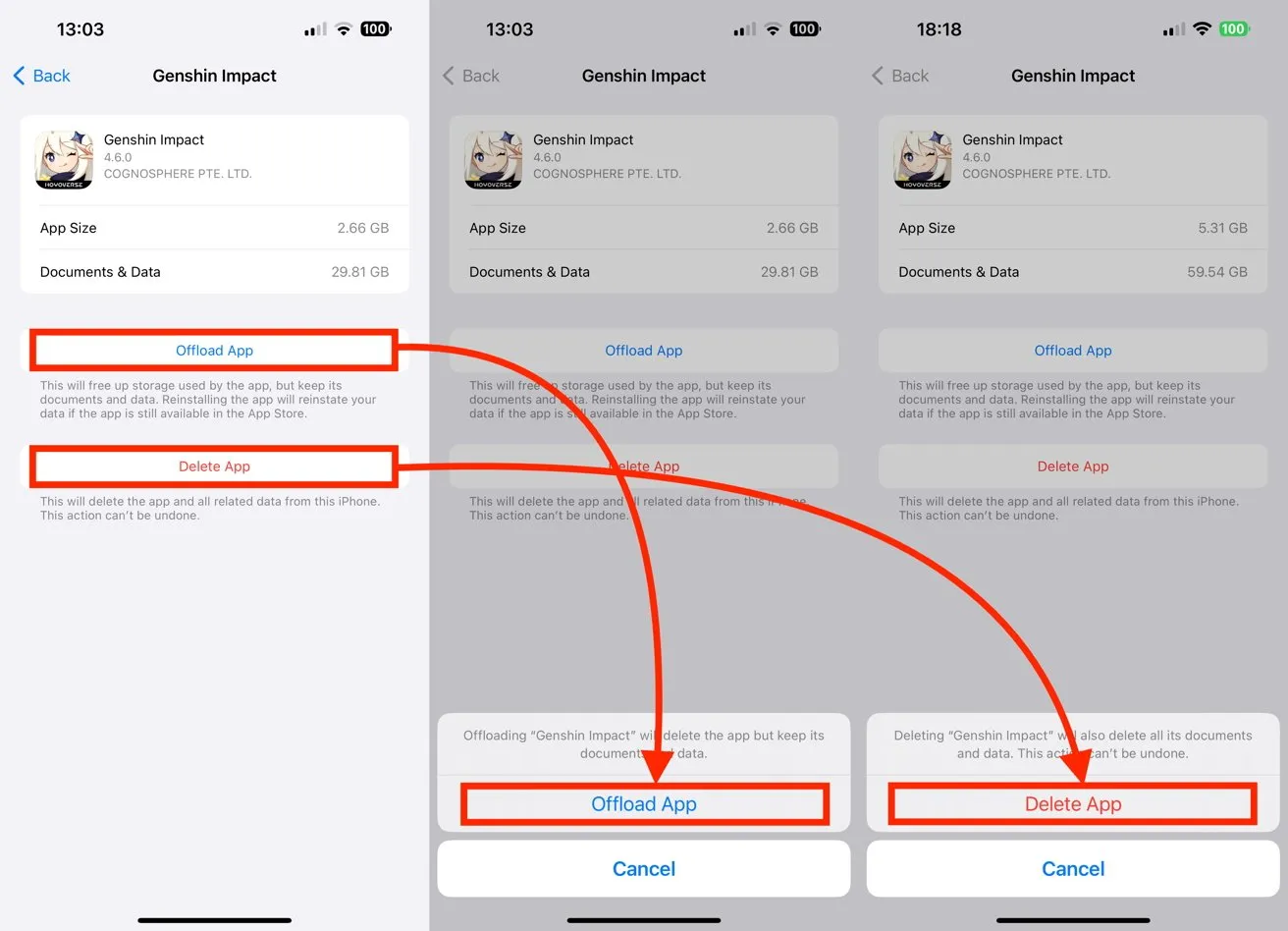 بارگذاری مجدد و حذف اپلیکیشن‌ها برای کاهش داده‌های سیستم