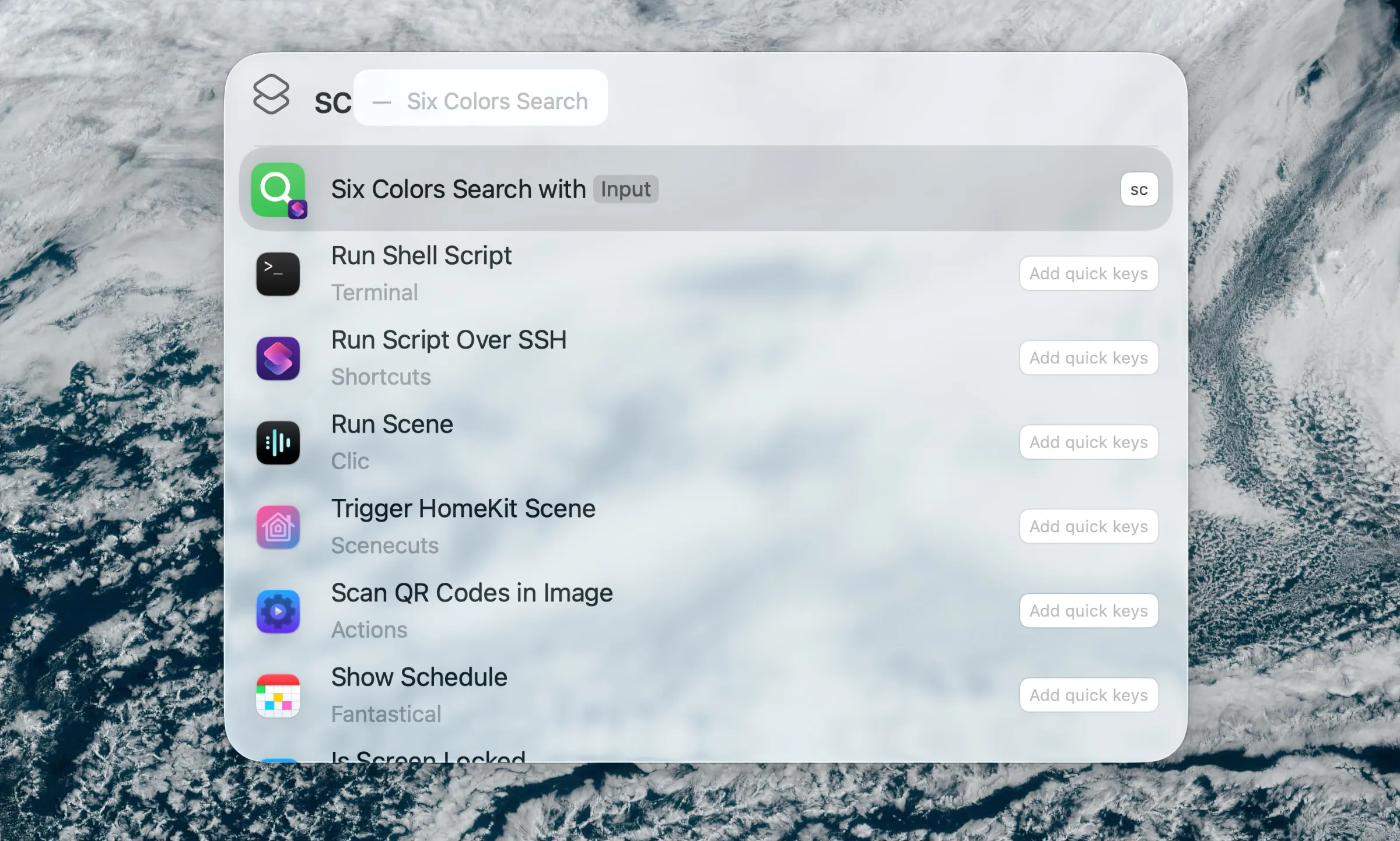 Spotlight در macOS Tahoe