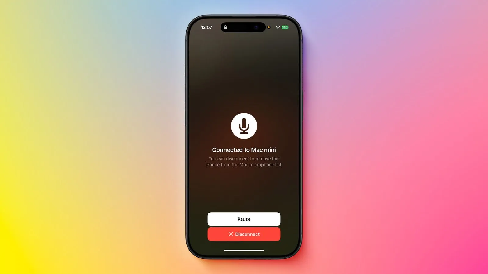 استفاده از آیفون به عنوان میکروفون برای مک