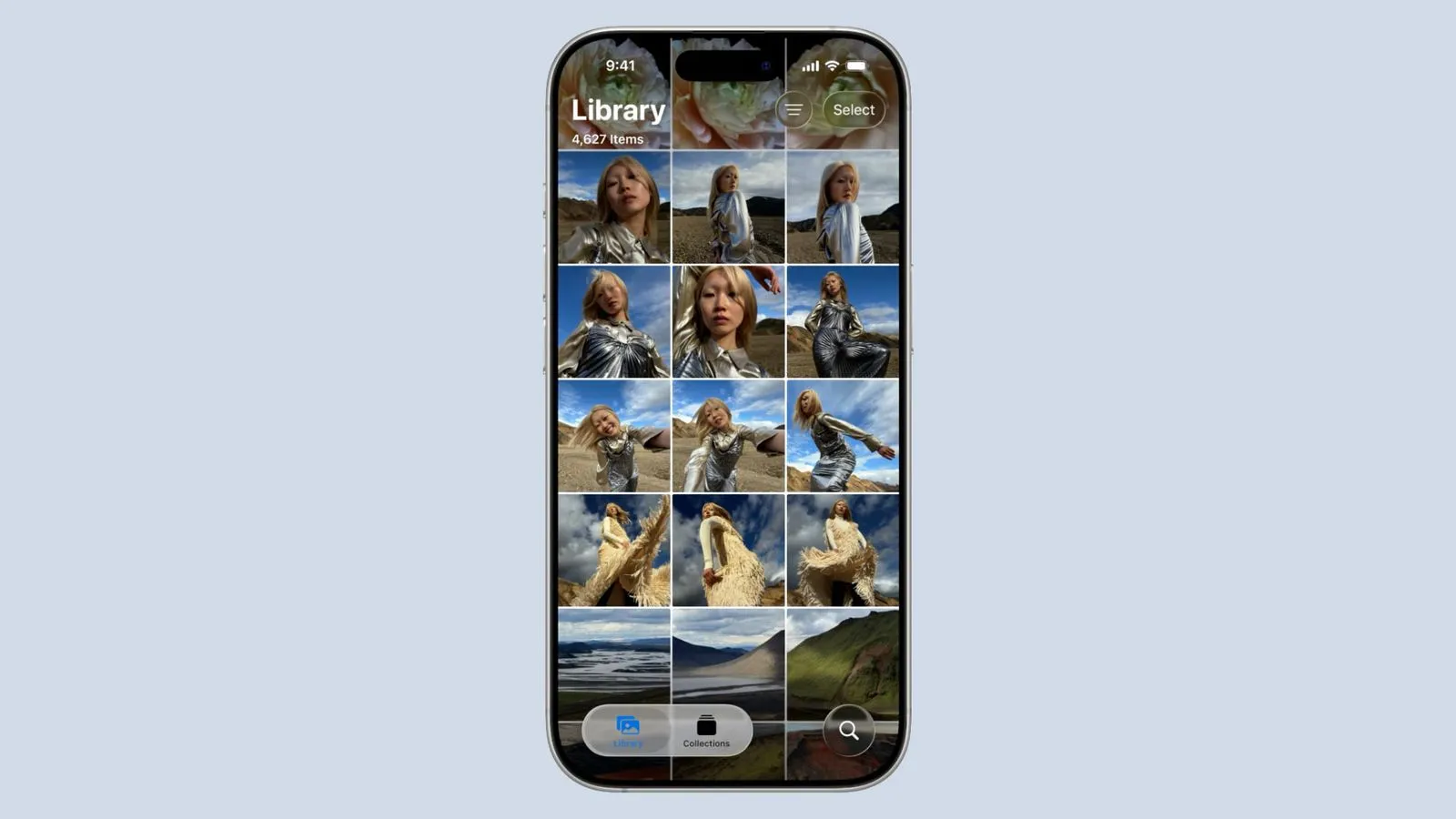نمایش اپلیکیشن Photos در iOS 26