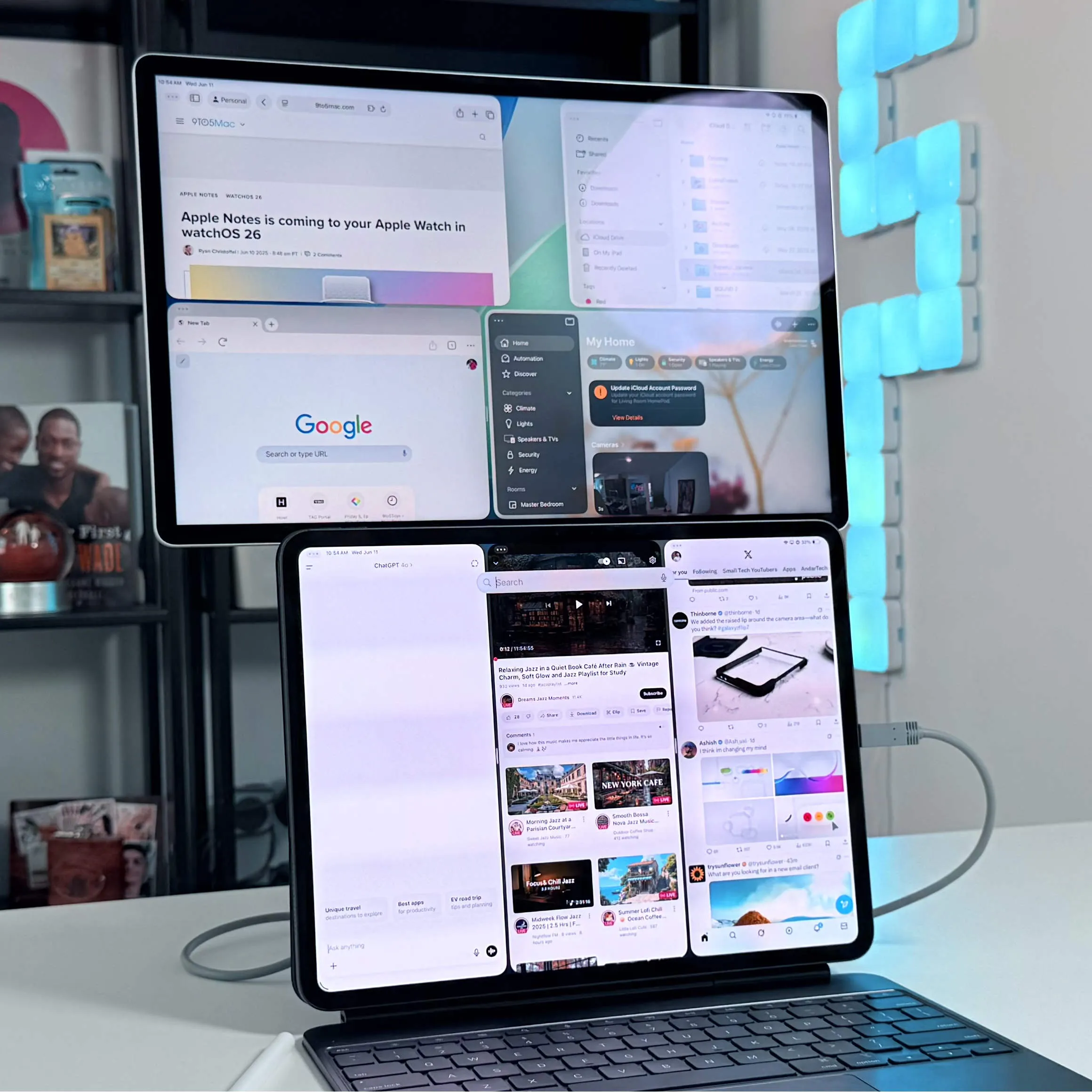 قابلیت پنجره‌ای iPad mini