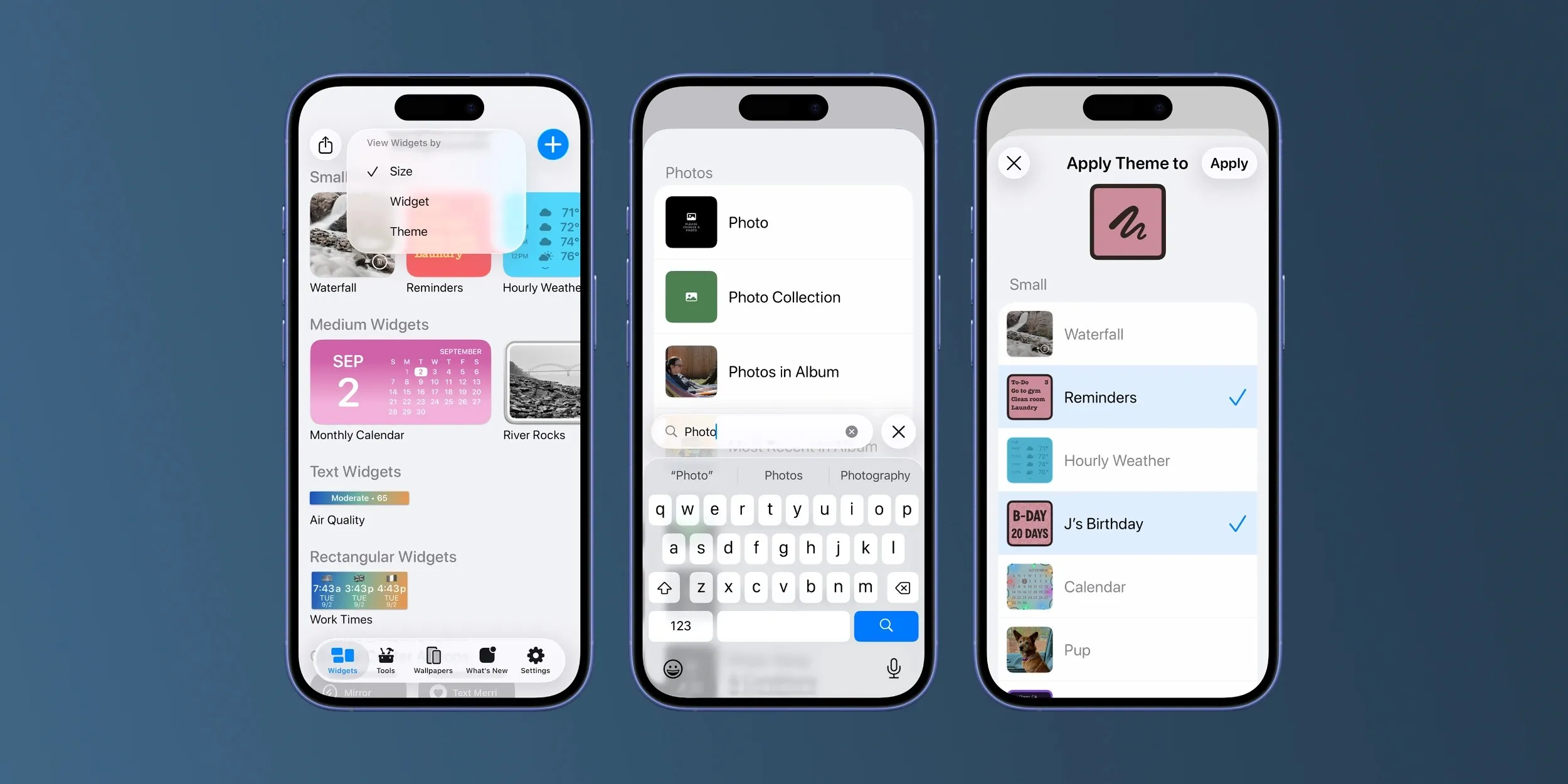 تصویر اپلیکیشن Widgetsmith 8