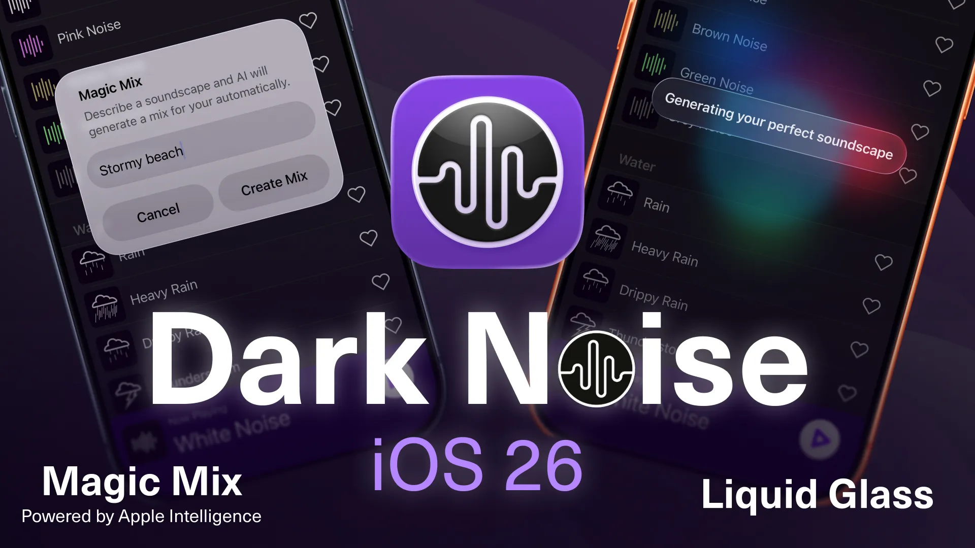 تصویر اپلیکیشن Dark Noise