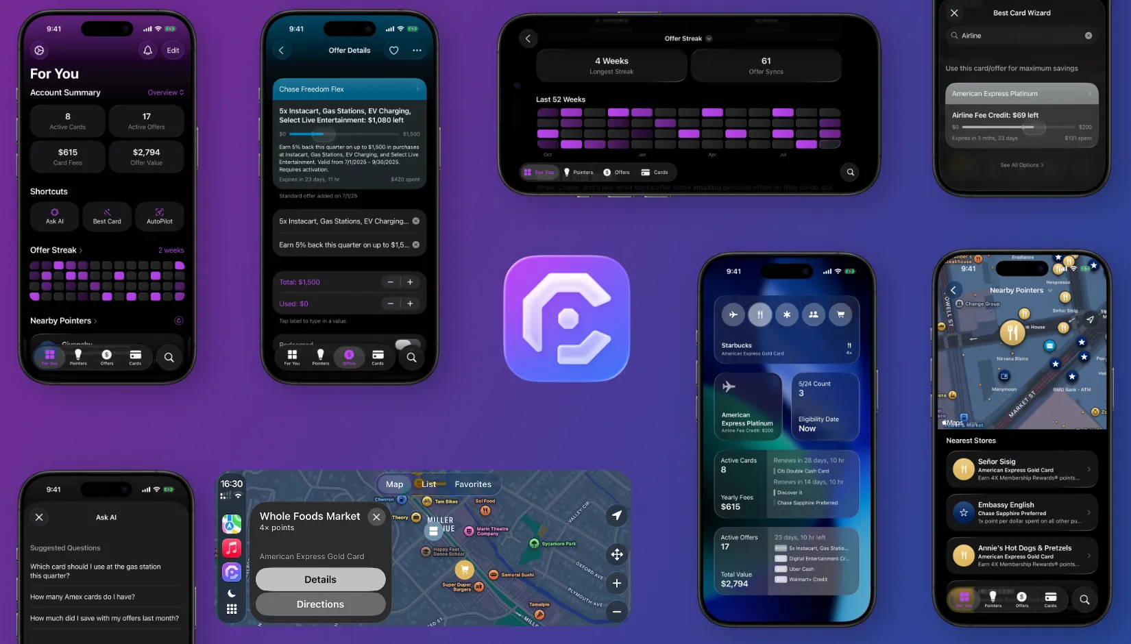 تصویر اپلیکیشن CardPointers
