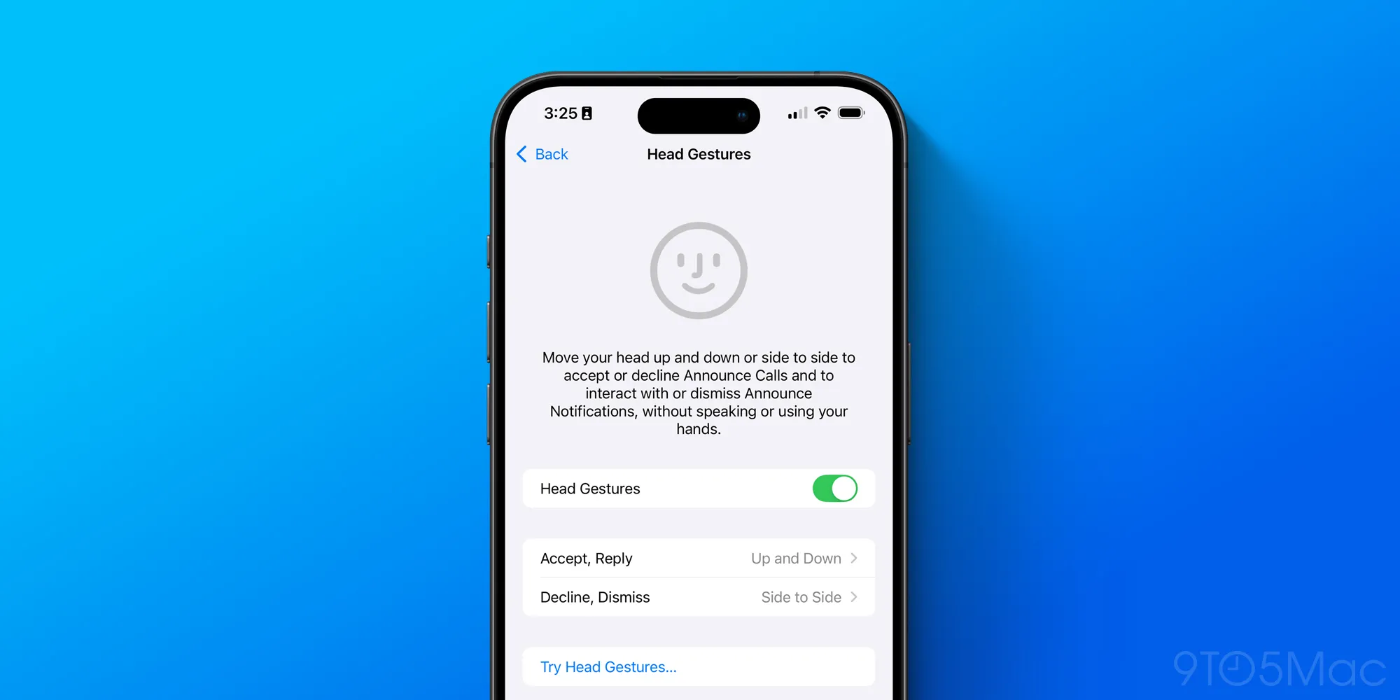 کاربرد ژست‌های حرکتی سر با ایرپاد