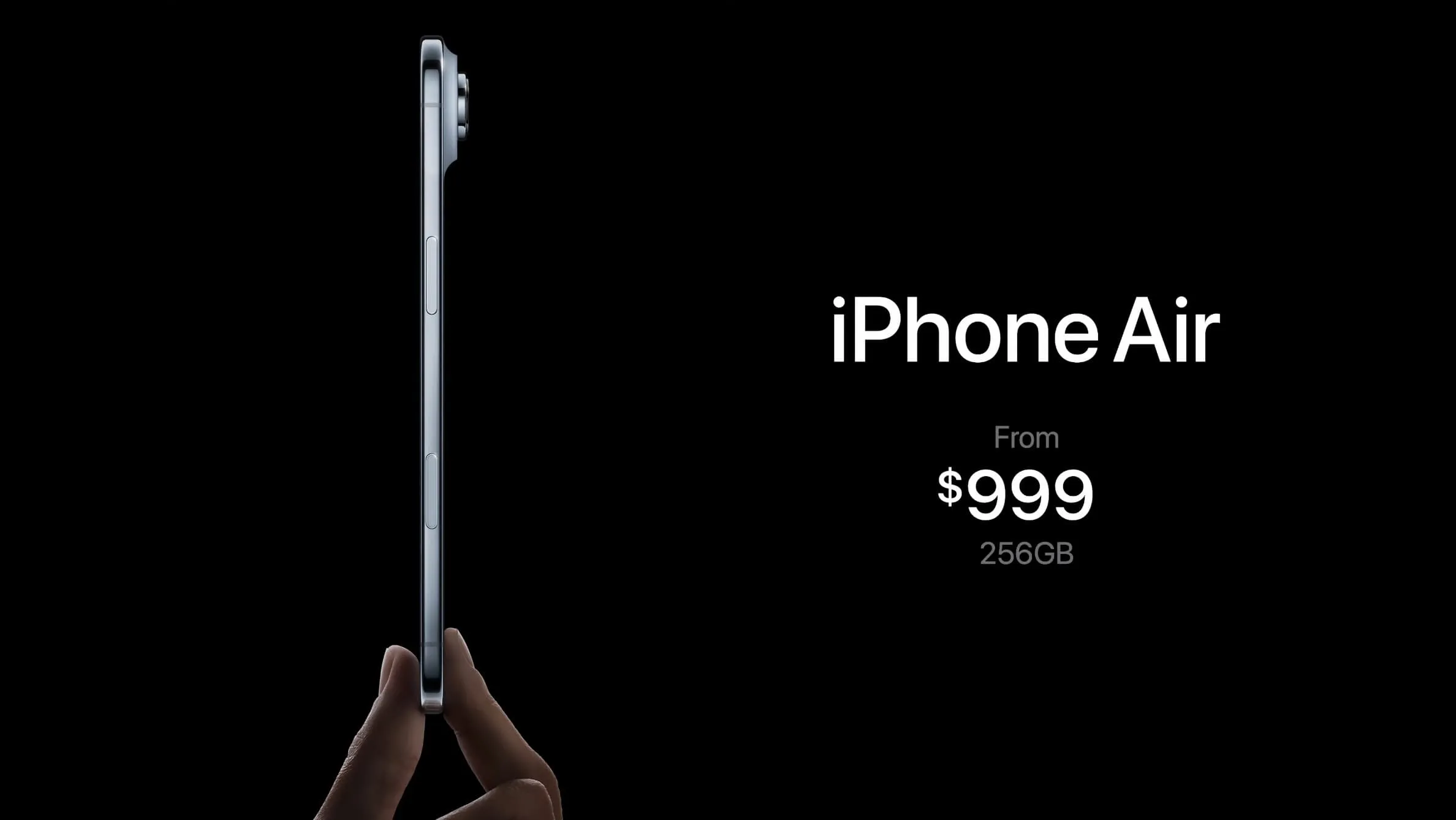 قیمت و مدل‌های ذخیره‌سازی iPhone Air