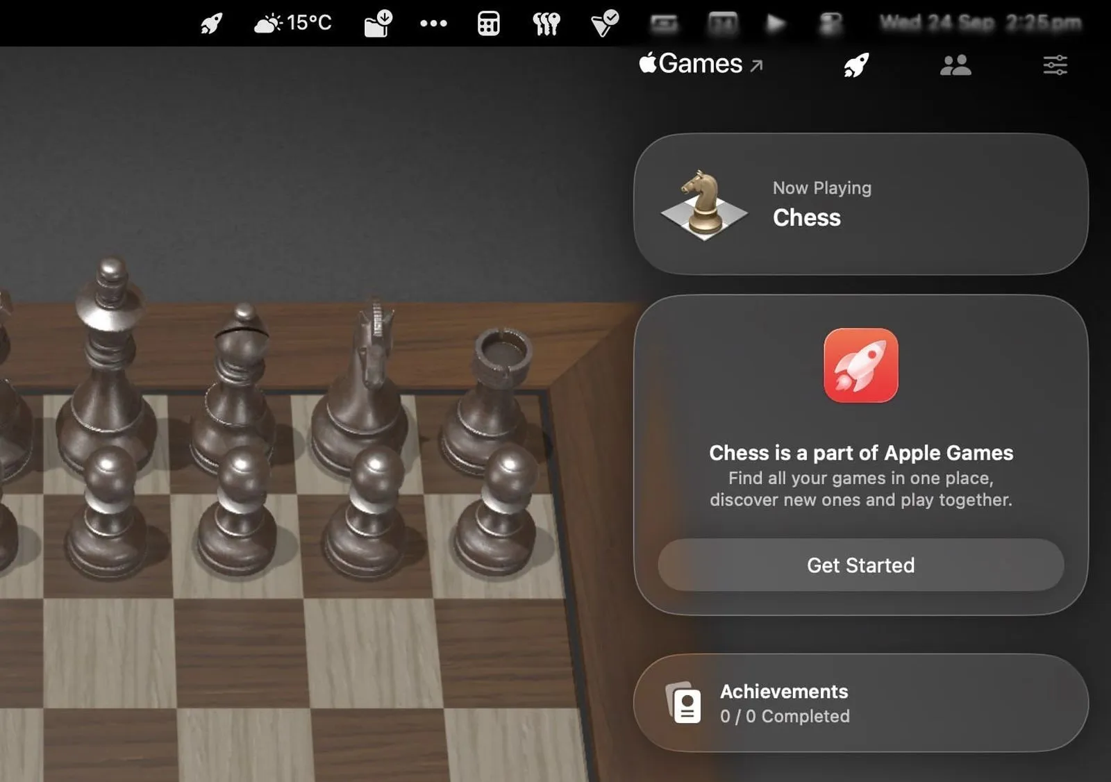 پنجره Game Overlay در macOS Tahoe