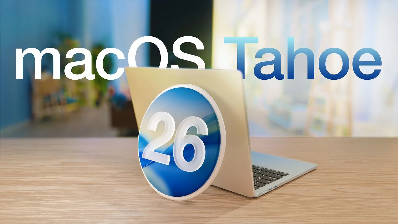 نمایی از رابط کاربری macOS Tahoe در نسخه بتا