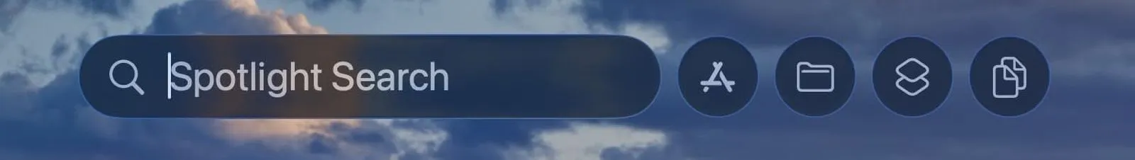 Actions و Clipboard در Spotlight