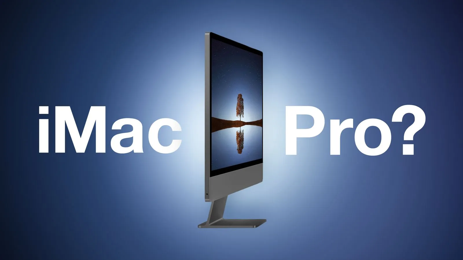 تصویر مفهومی iMac Pro