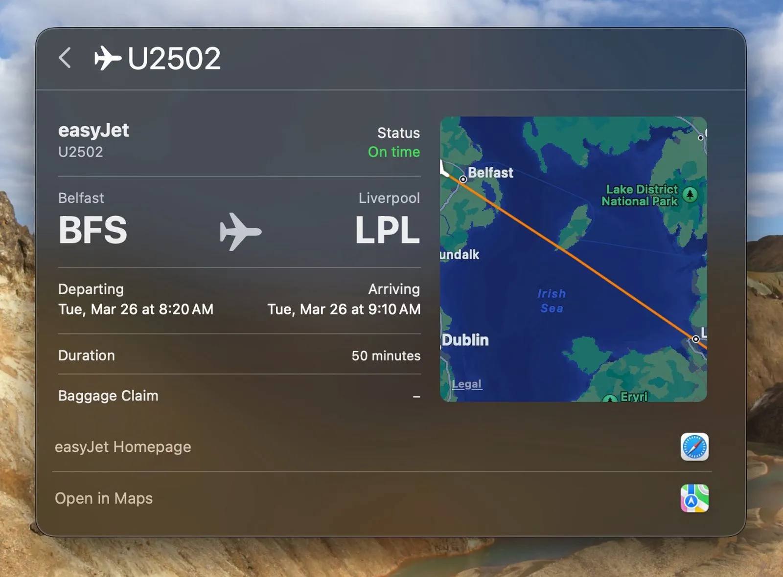 Spotlight نمایش پرواز