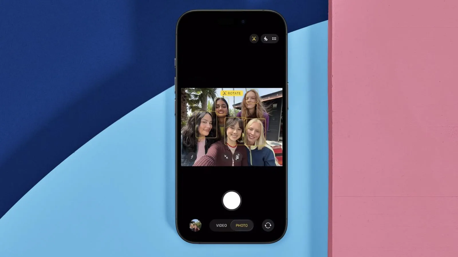 چرخش Center Stage در آیفون 17