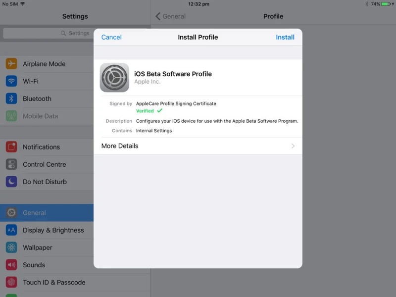 روش حذف آی.او.اس 13 بتا