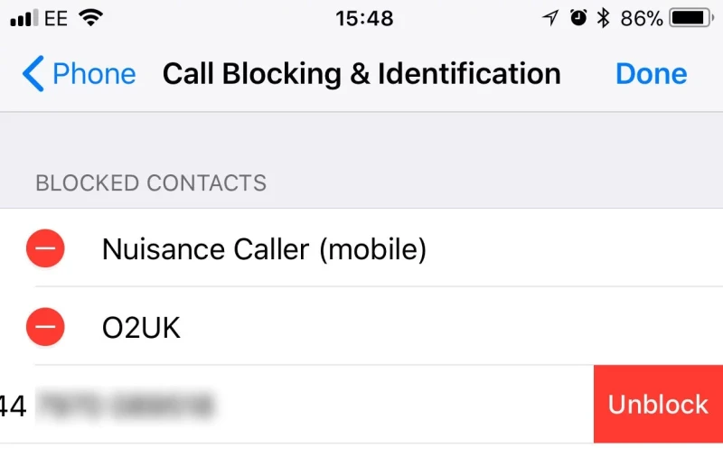 روش مسدود کردن یک شماره تلفن در آیفون