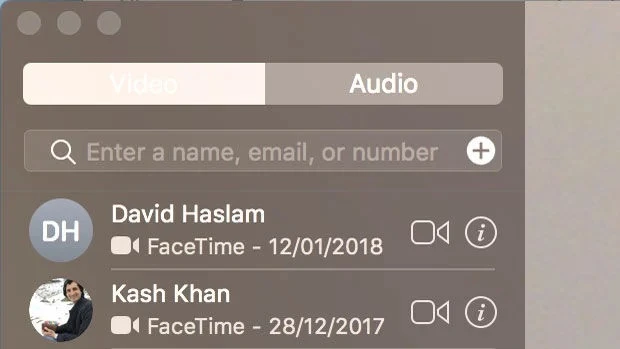 روش استفاده از فیس‌تایم / FaceTime در مک