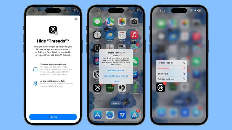 Hide/Lock Apps IOS18