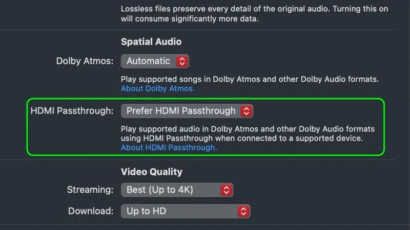 پشتیبانی macOS Sequoia  از HDMI Passthrough	