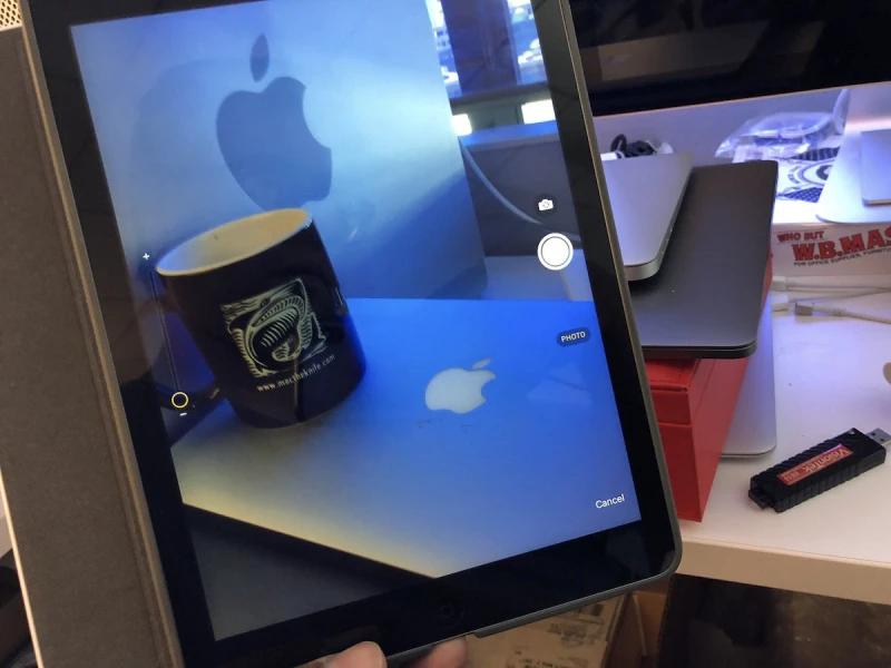 continuity camera take photo ipad
