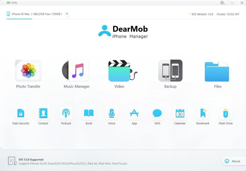 بکاپ گرفتن با DearMob به طور کلی